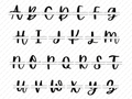 Split Letters design PNG, Split Letters design bundle PNG, Digital Download, Print, Sublimation
