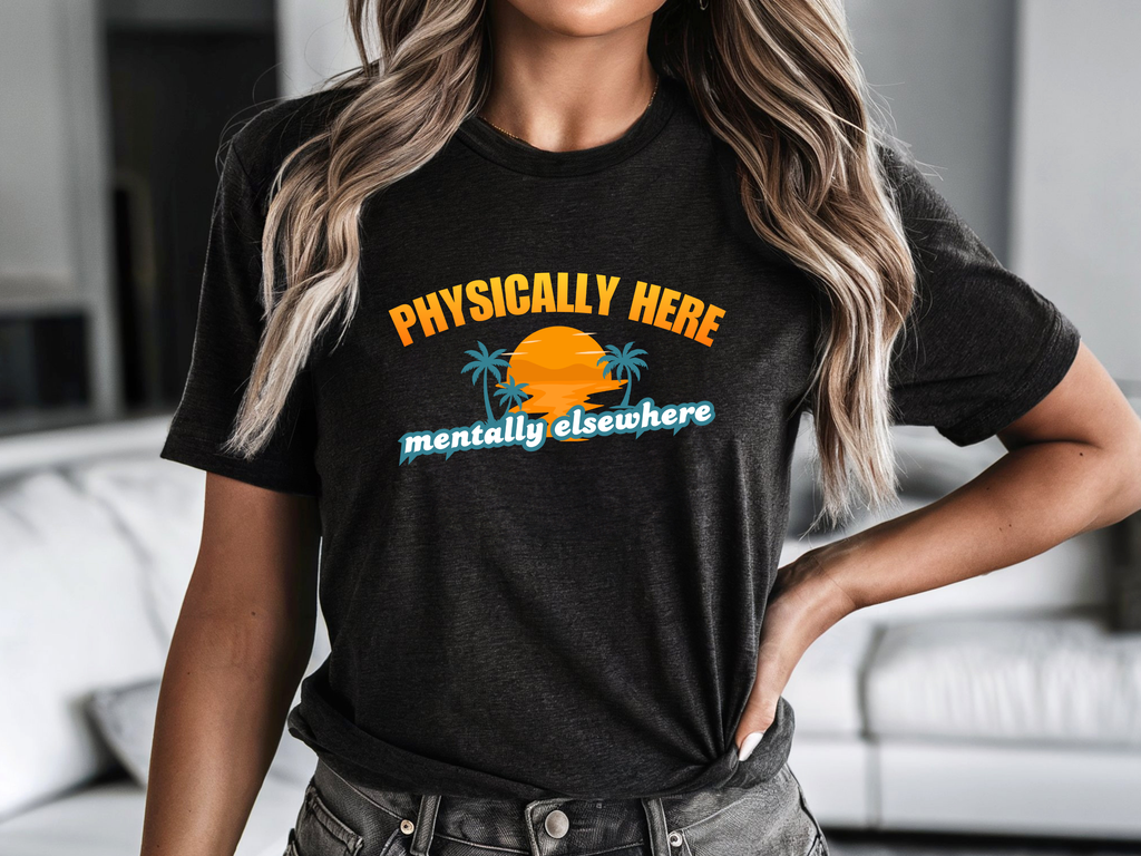 Physically Here design PNG, Physically Here design bundle PNG, Digital Download, Print, Sublimation