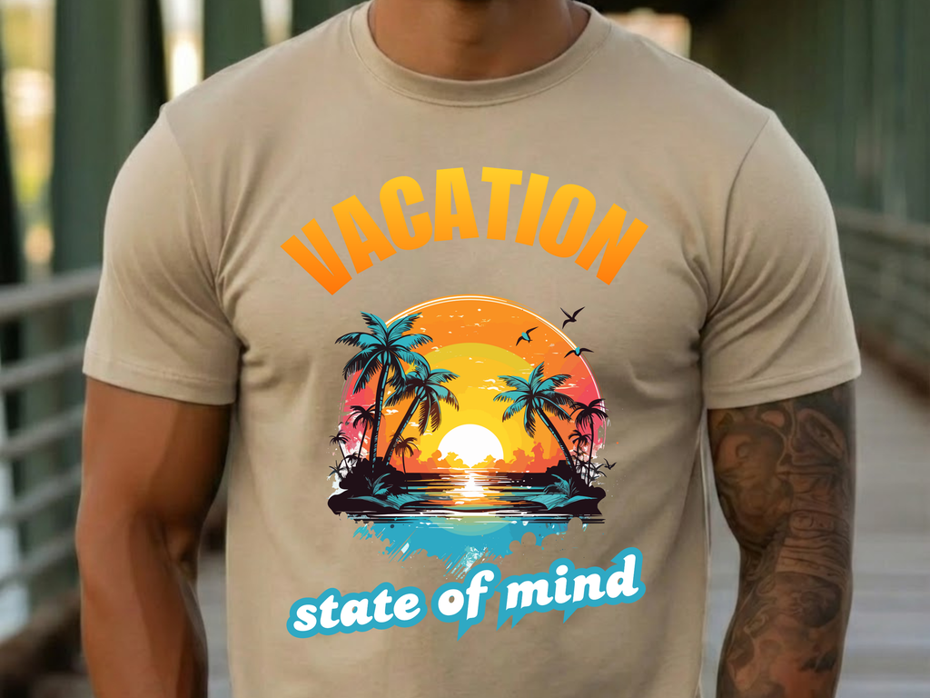 Vacation State of Mind design PNG, Vacation State of Mind design bundle PNG, Digital Download, Print, Sublimation