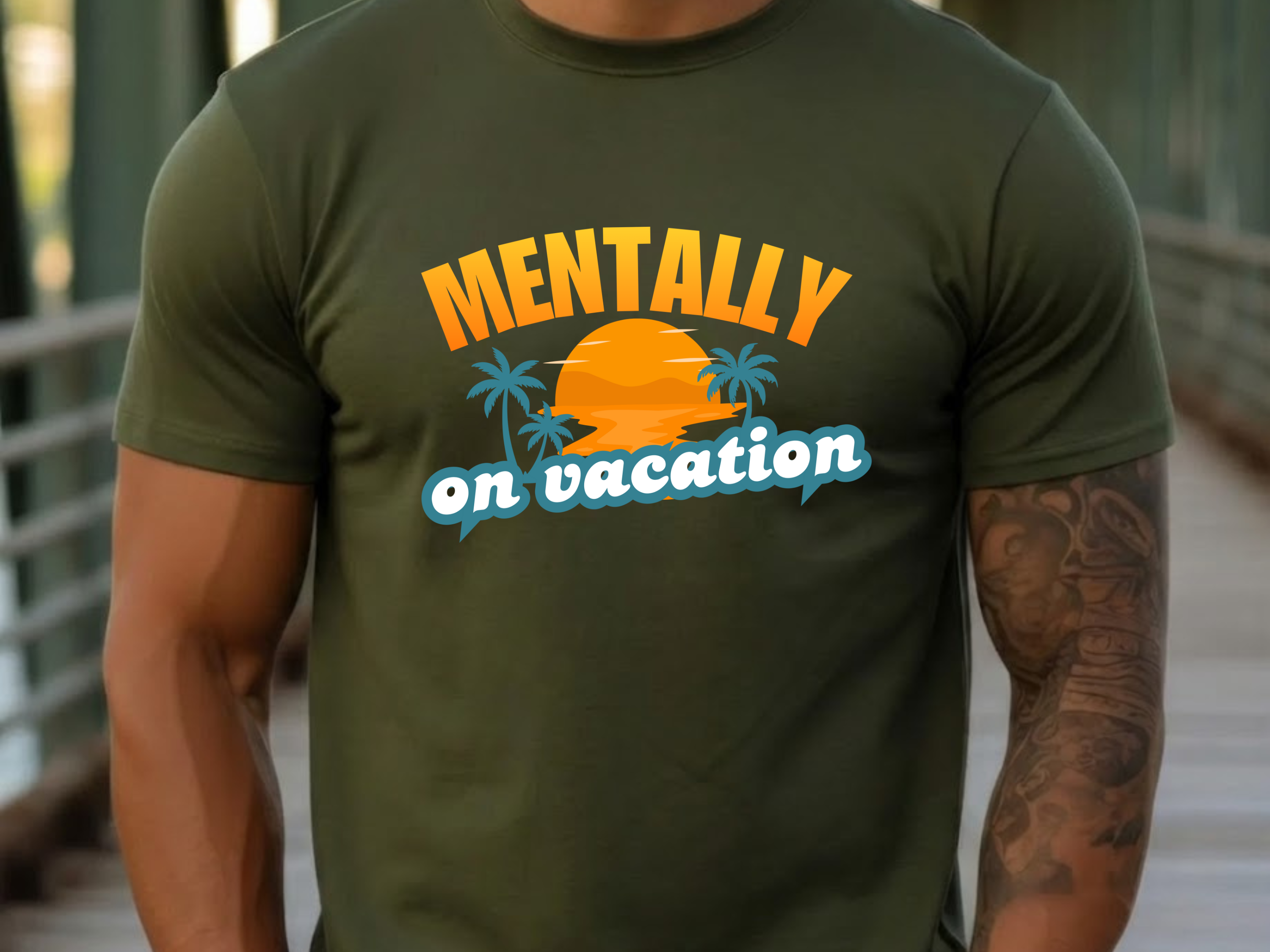 Mentally on Vacation design PNG, Mentally on Vacation design bundle PNG, Digital Download, Print, Sublimation