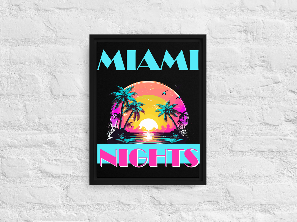 Miami Nights design PNG, Miami Nights design bundle PNG, Digital Download, Print, Sublimation
