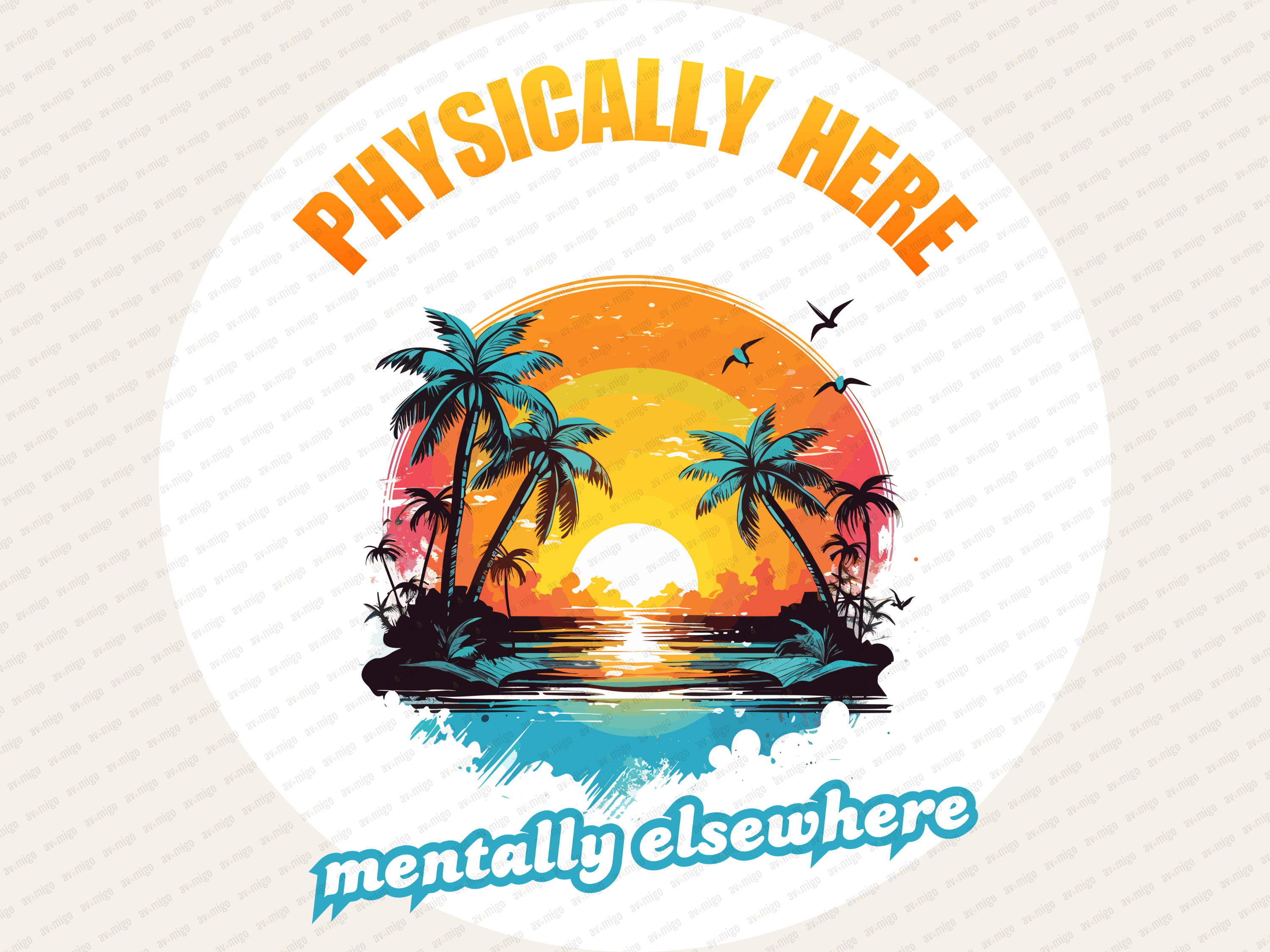 Physically Here design PNG, Physically Here design bundle PNG, Digital Download, Print, Sublimation