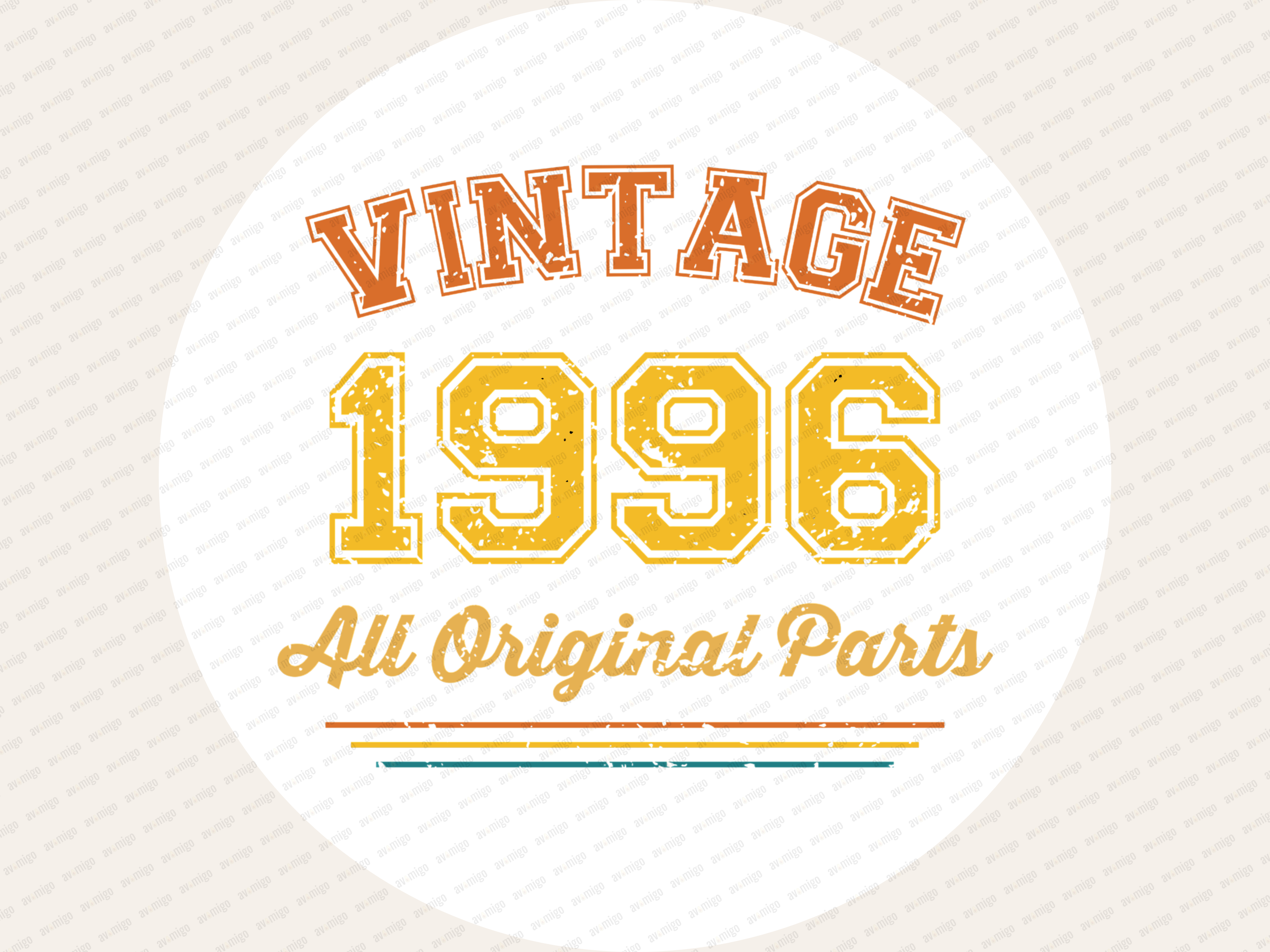 Vintage "All Original Parts" design PNG, Vintage design bundle PNG, Digital Download, Print, Sublimation